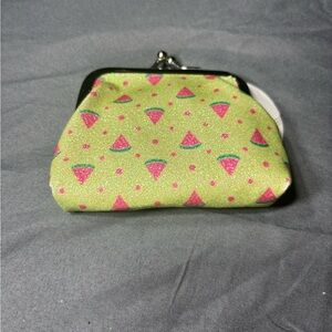 New Watermelon Coin Purse Kisslock NWT